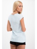 Blaue Damenbluse A216 – Online-Shop – Boutique